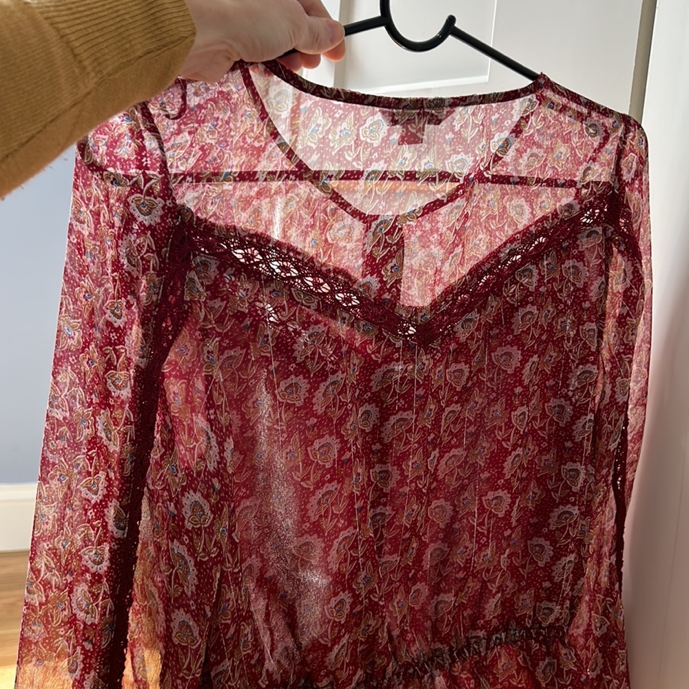 Woman’s XS American eagle blouse top. - Picture 8 of 11